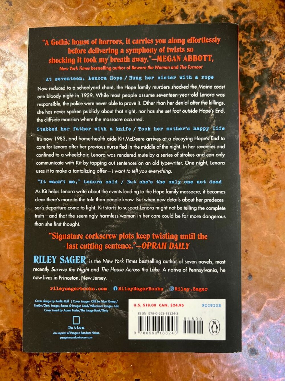 "The Only One Left" by Riley Sager - Picture 2 of 4